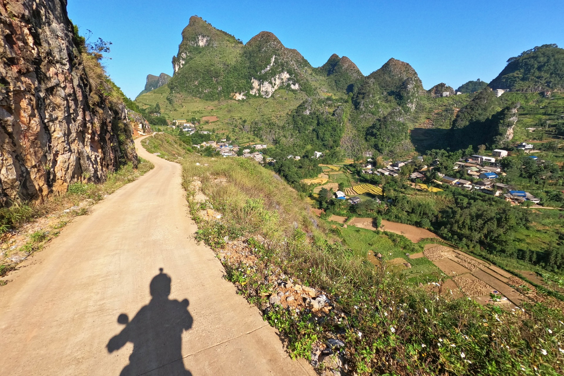 Legendární okruh Ha Giang v severním Vietnamu.